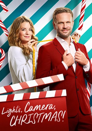 John Brotherton and Kimberley Sustad in Lights, Camera, Christmas! (2022)