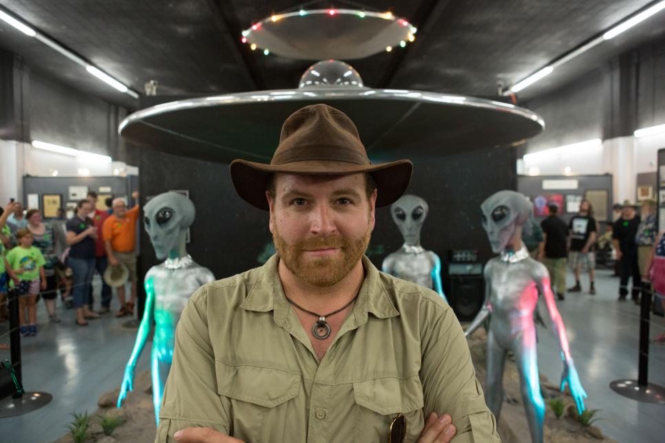 Josh Gates in Expedition Unknown: Hunt for ExtraTerrestrials (2017)