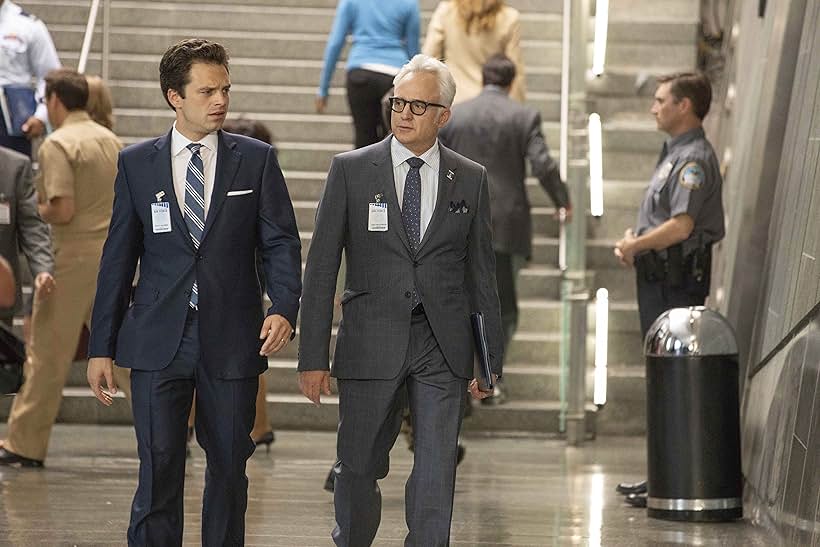 Bradley Whitford and Sebastian Stan in The Last Full Measure (2019)