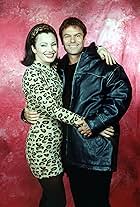 Fran Drescher and Harry Hamlin in The Nanny (1993)