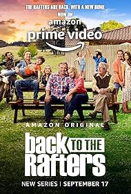 Michael Caton, Rebecca Gibney, Erik Thomson, Willow Speers, Kaspar Frost, Angus McLaren, HaiHa Le, Hugh Sheridan, George Houvardas, Georgina Haig, and Aaron L. McGrath in Back to the Rafters (2021)