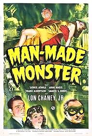 Lon Chaney Jr., Frank Albertson, Lionel Atwill, and Anne Nagel in Man Made Monster (1941)