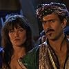 Lucy Lawless and Bruce Campbell in Xena: Warrior Princess (1995)