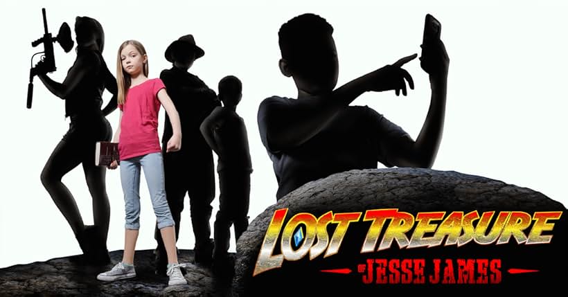 Qailen Chambers, Megan Sims, Jaidyn Franz, Noah Billington, and Riley Sullivan in Lost Treasure of Jesse James (2020)