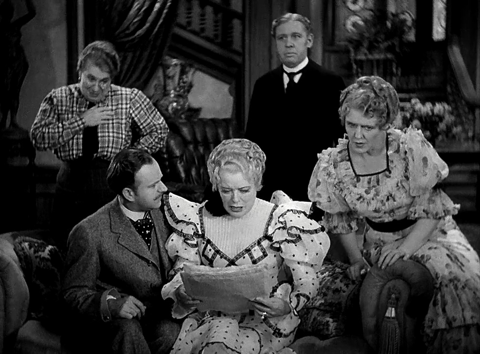 Charles Laughton, Mary Boland, Maude Eburne, Lucien Littlefield, and Leota Lorraine in Ruggles of Red Gap (1935)