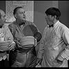 Moe Howard, Larry Fine, and Joe DeRita in The Three Stooges Meet Hercules (1962)