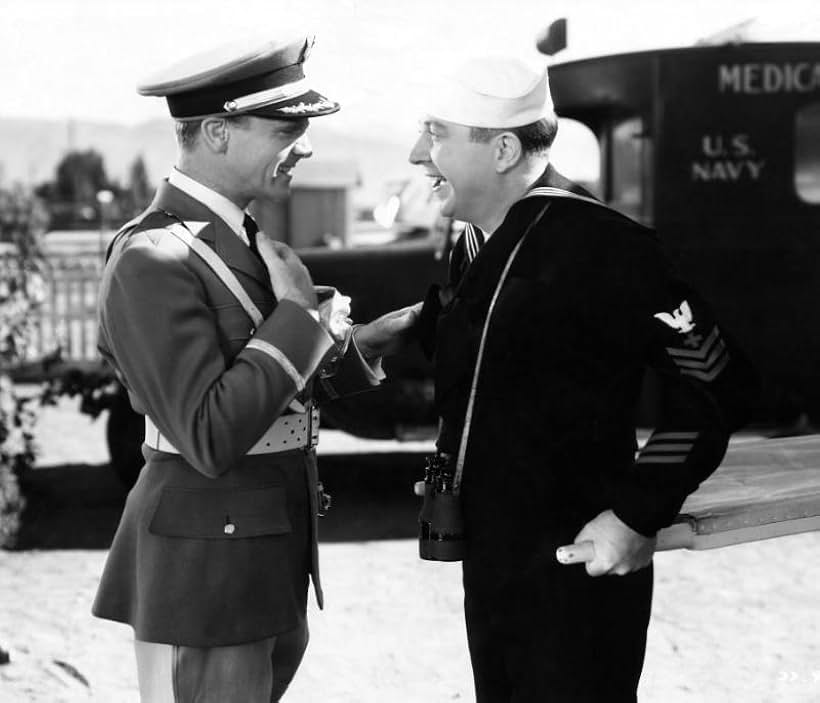 James Cagney and Frank McHugh in Devil Dogs of the Air (1935)