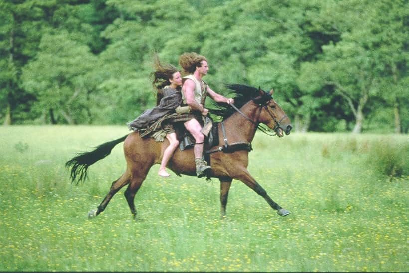 Mel Gibson and Catherine McCormack in Braveheart (1995)