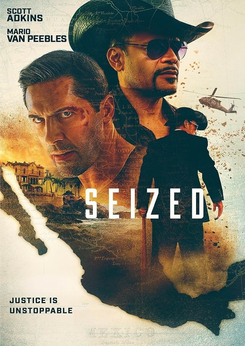 Mario Van Peebles and Scott Adkins in Seized (2020)