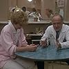 Ed Flanders and Christina Pickles in St. Elsewhere (1982)