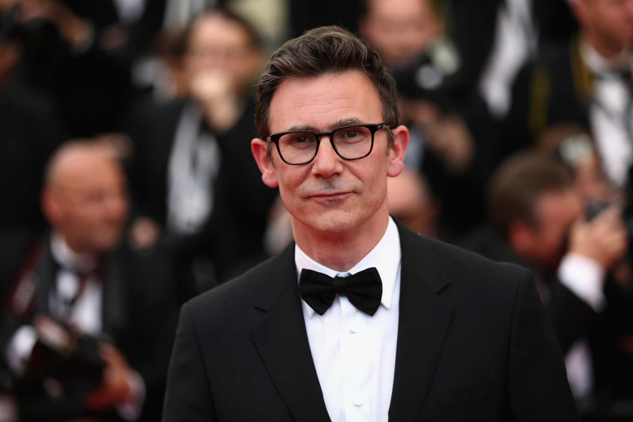 Michel Hazanavicius at an event for Irrational Man (2015)