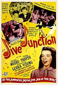 Venise Grove, Dickie Moore, Tina Thayer, Gerra Young, and Don Gallaher in Jive Junction (1943)