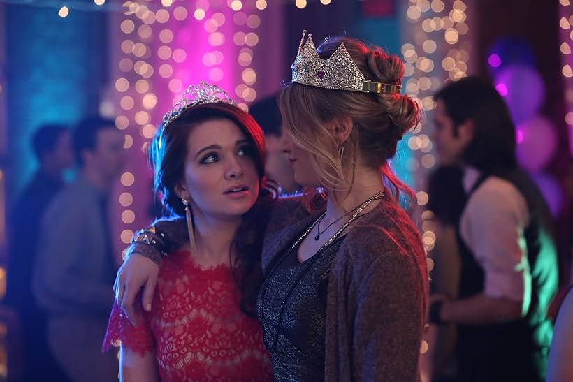 Katie Stevens and Rita Volk in Faking It (2014)