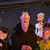 Steve Buscemi, Fran Drescher, David Spade, Molly Shannon, Kathryn Hahn, Keegan-Michael Key, Selena Gomez, Andy Samberg, and Brian Hull in Hotel Transylvania: Transformania (2022)