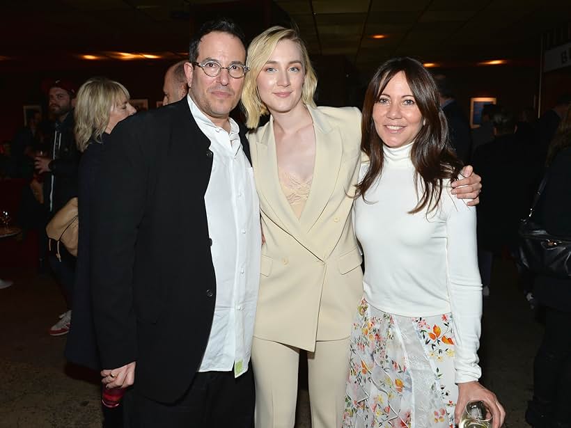 Leslie Urdang, Saoirse Ronan, and Michael Mayer at an event for The Seagull (2018)