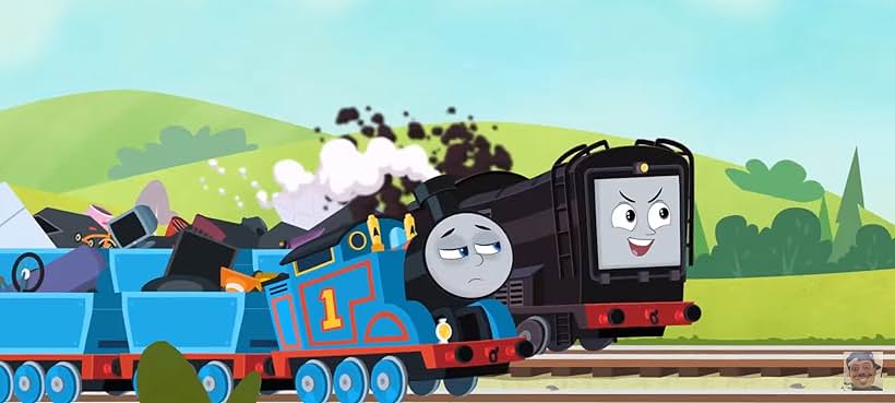 Shomoy James Mitchell, Aaron Barashi, Henry Harrison, and Meesha Contreras in Thomas & Friends: All Engines Go (2021)