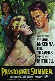 Virginia McKenna, Yvonne Mitchell, and Bill Travers in Storm Over Jamaica (1958)