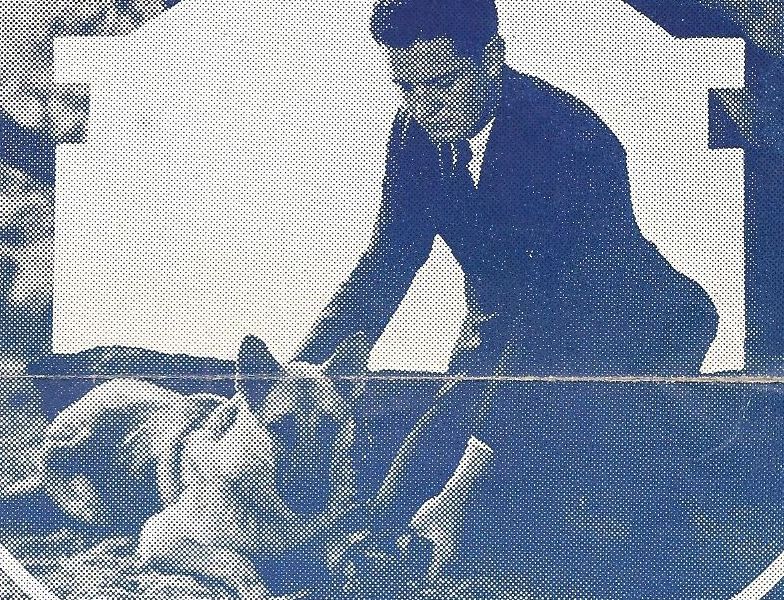 Steve Pendleton and Captain the Police Dog in Fighting to Live (1934)