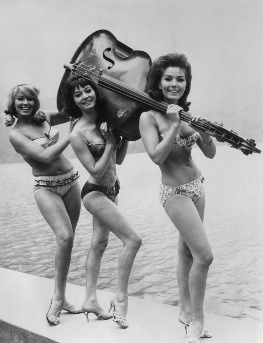 Hannelore Auer, Margitta Scherr, and Helga Sommerfeld in Übermut im Salzkammergut (1963)