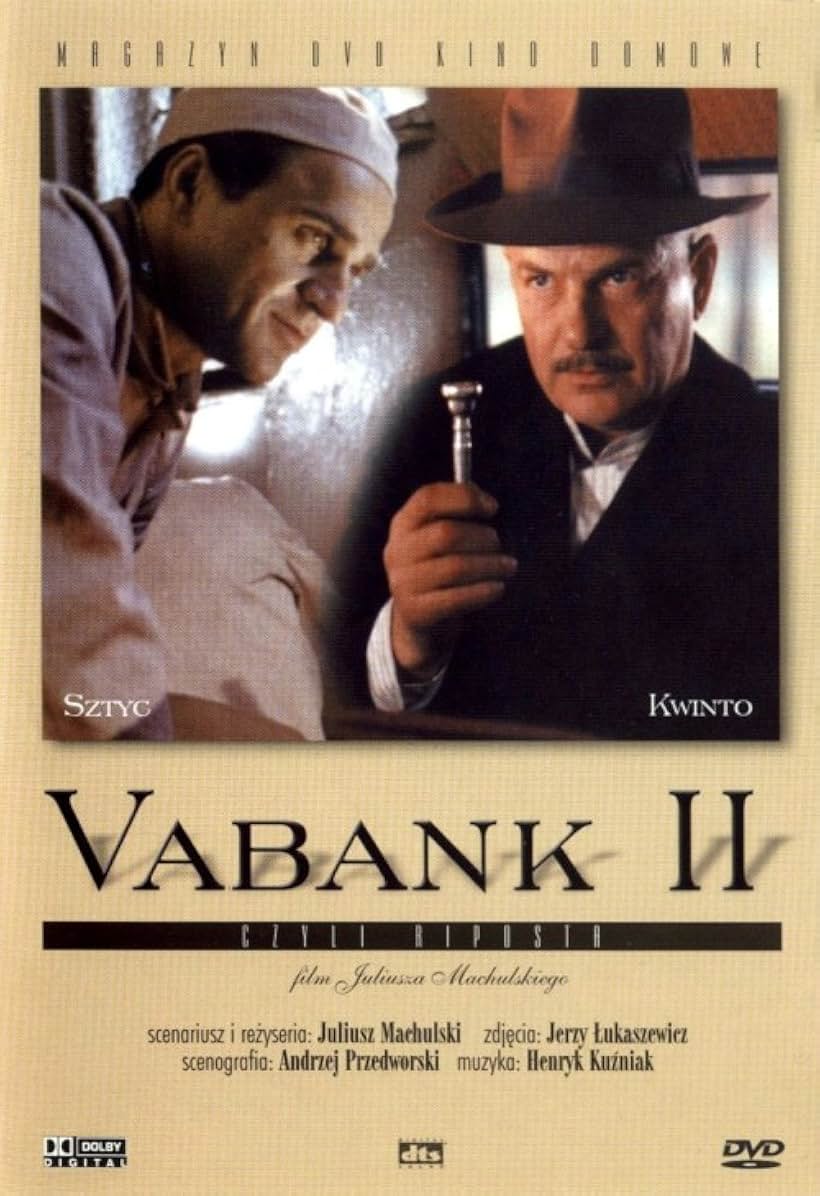 Jan Machulski and Bronislaw Wroclawski in Vabank II, czyli riposta (1985)