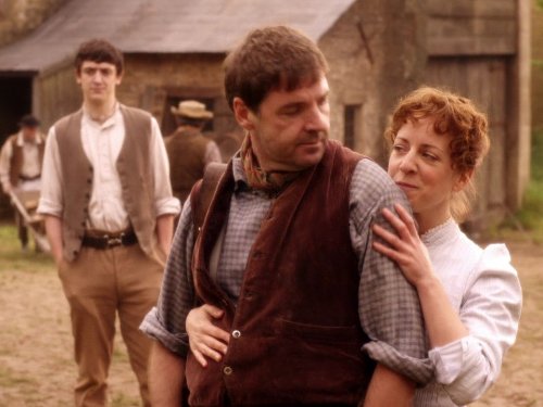 Claudie Blakley, Brendan Coyle, and John Dagleish in Lark Rise to Candleford (2008)