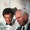 Roger Moore and Desmond Llewelyn in Octopussy (1983)