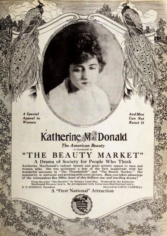 Katherine MacDonald in The Beauty Market (1919)