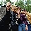 Sari Havas, Kaija Kaikkonen, Kunto Ojansivu, and Kari Sorvali in Peräkamaripojat (2001)