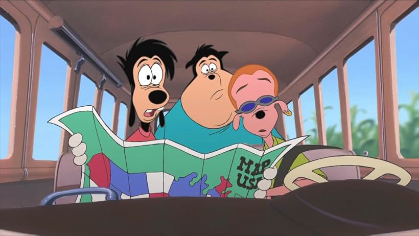 Pauly Shore, Jason Marsden, and Rob Paulsen in An Extremely Goofy Movie (2000)