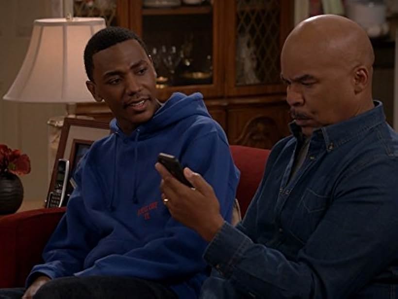 David Alan Grier and Jerrod Carmichael in The Carmichael Show (2015)