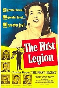 Charles Boyer, Leo G. Carroll, Lyle Bettger, William Demarest, Walter Hampden, Emmet Lavery, Barbara Rush, Douglas Sirk, and H.B. Warner in The First Legion (1951)