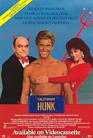 Deborah Shelton, James Coco, and John Allen Nelson in Hunk (1987)