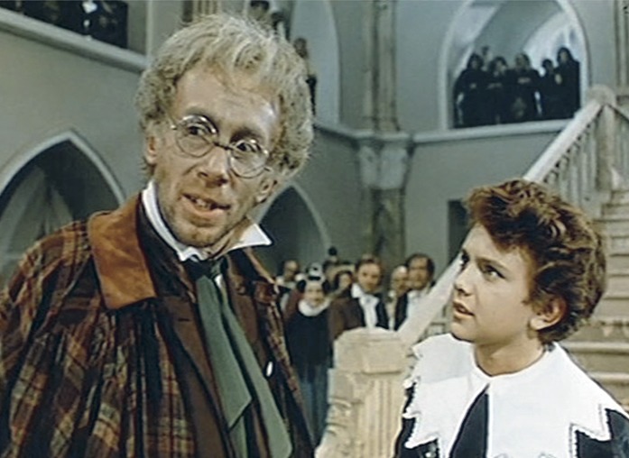 Pyotr Artemyev and Valentin Nikulin in Tri tolstyaka (1966)