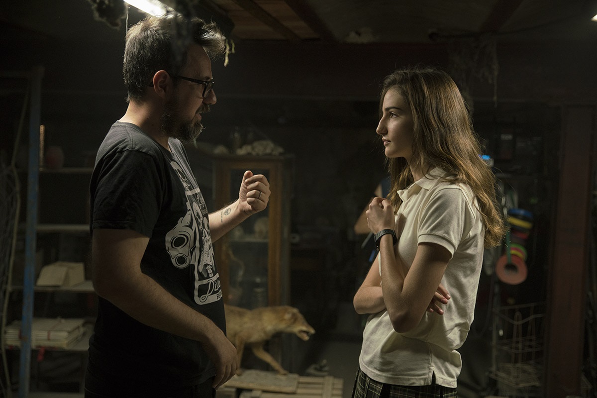 Paco Plaza and Sandra Escacena in Veronica (2017)