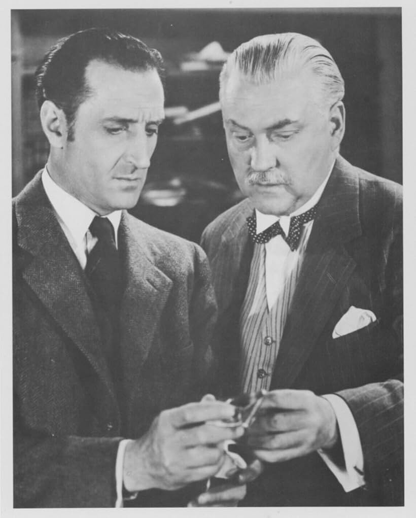 Basil Rathbone and Nigel Bruce