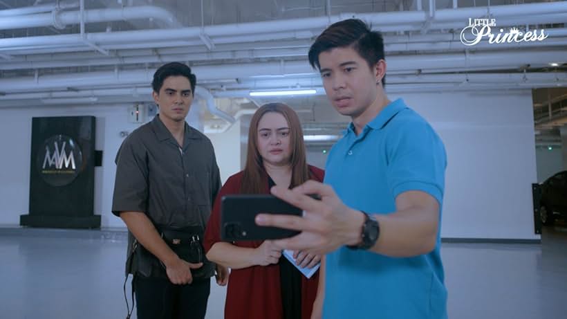 Angelika Dela Cruz, Rodjun Cruz, and Juancho Trivino in Little Princess (2022)