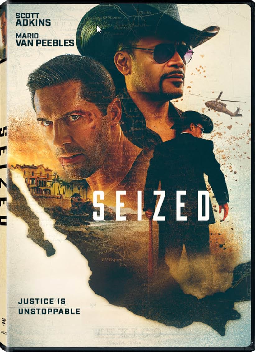 Mario Van Peebles and Scott Adkins in Seized (2020)