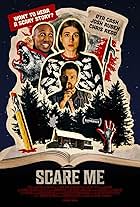 Josh Ruben, Aya Cash, and Chris Redd in Scare Me (2020)