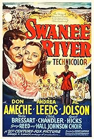 Don Ameche, Hall Johnson Choir, Al Jolson, and Andrea Leeds in Swanee River (1939)