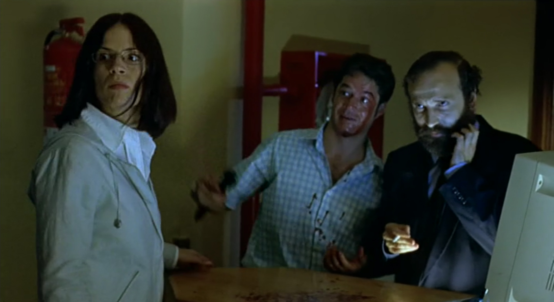 Silke, David Pinilla, and Jorge Sanz in Tuno negro (2001)