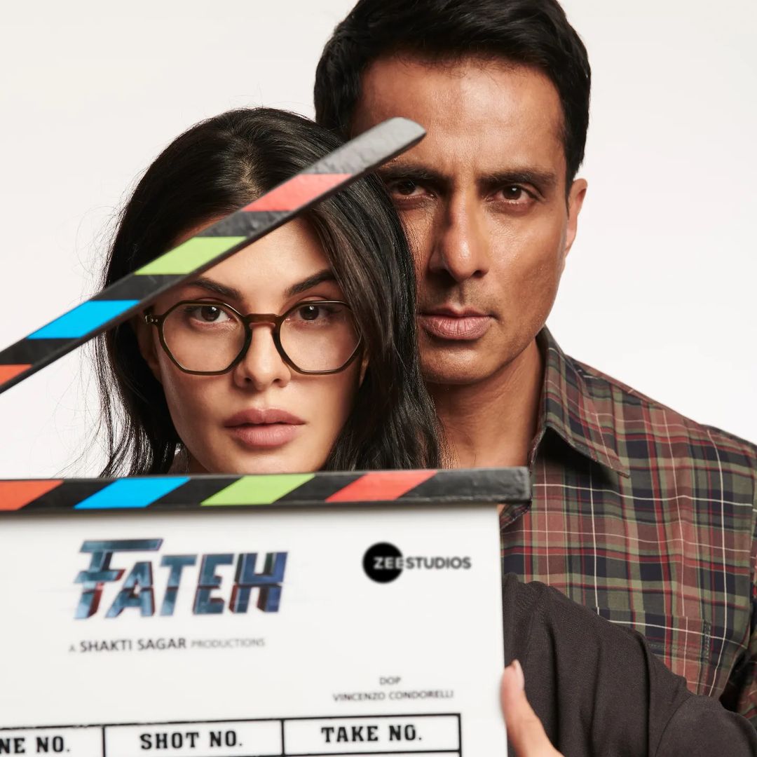 Sonu Sood and Jacqueline Fernandez in Fateh (2025)