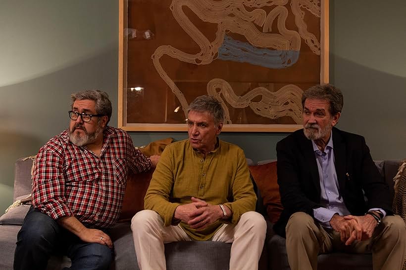 Ernesto Larrese, Edgardo Moreira, and Javier Rodríguez Cano in Blue Lights (2024)