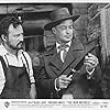 Alan Ladd and David Bauer in The Iron Mistress (1952)