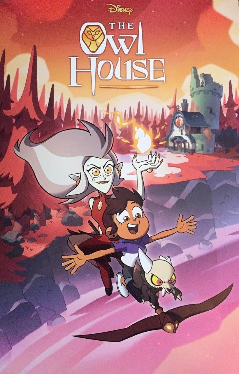 Wendie Malick, Alex Hirsch, and Sarah-Nicole Robles in The Owl House (2020)