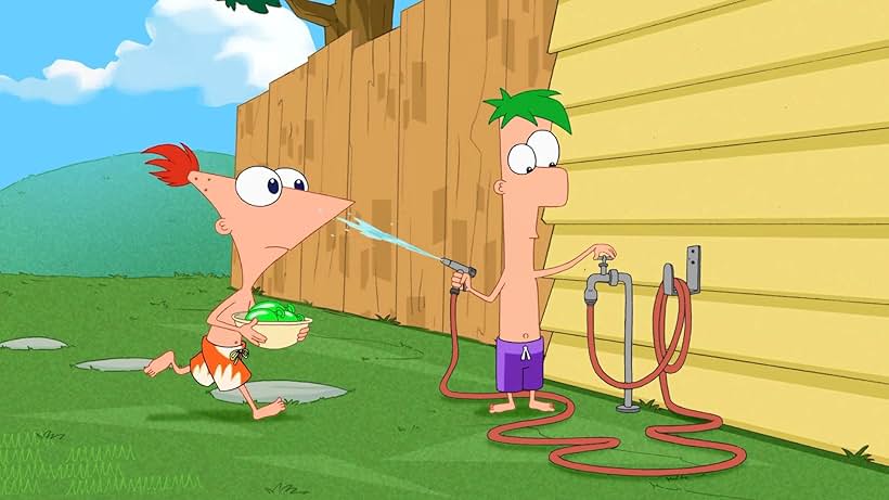 Thomas Brodie-Sangster and Vincent Martella in Phineas and Ferb the Movie: Across the 2nd Dimension (2011)