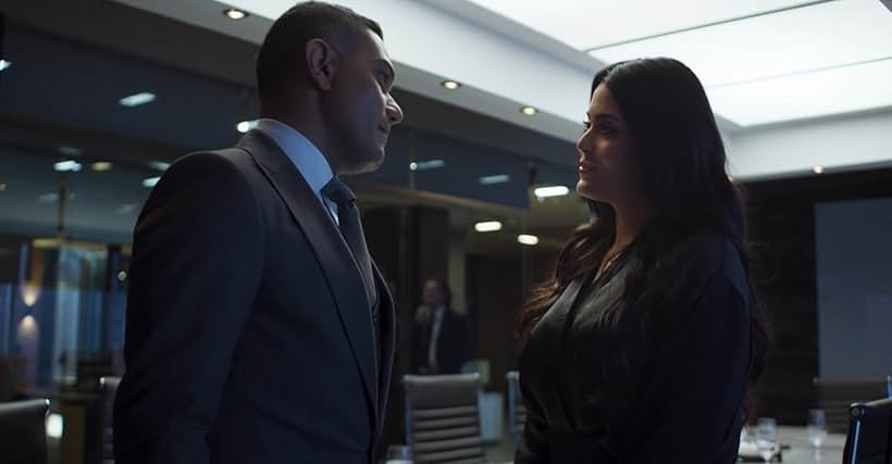 Asser Yassin and Asmaa Galal in Suits (2022)