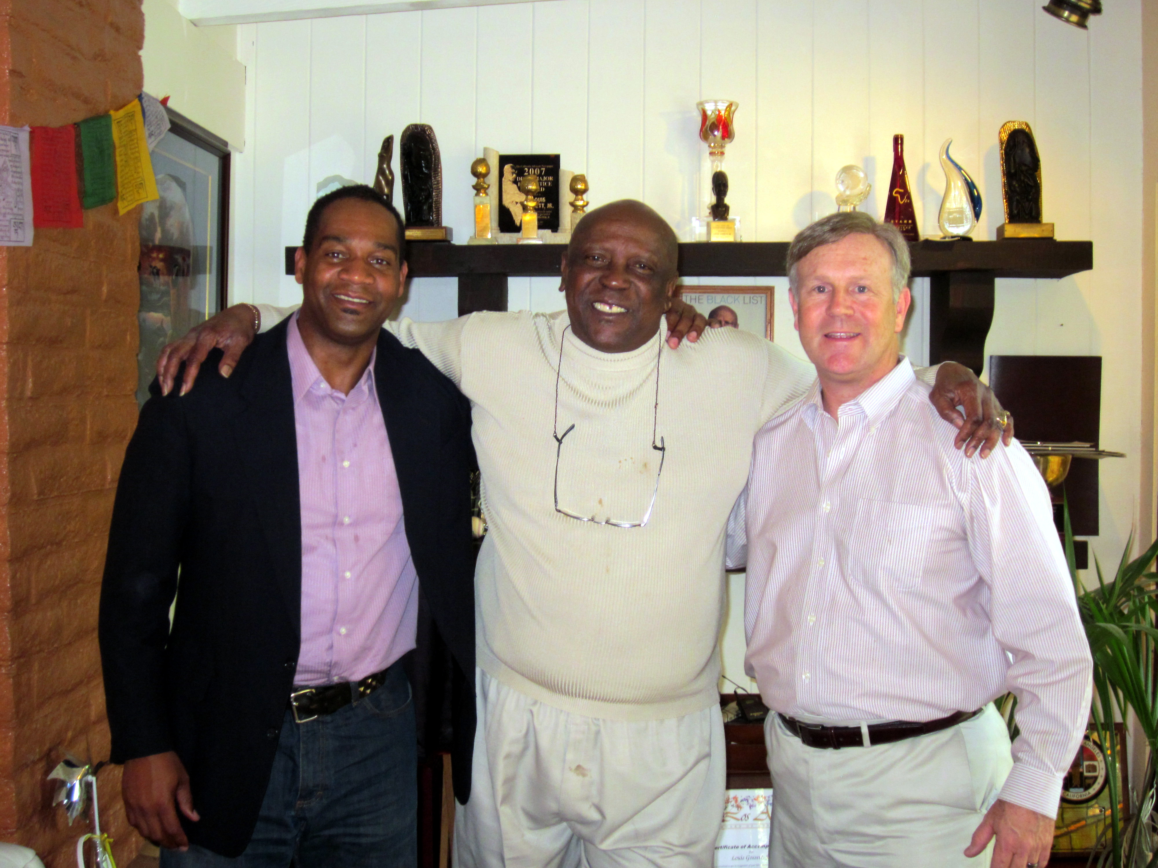 with director T.D. Antoine and the late, great Louis Gossett, Jr.