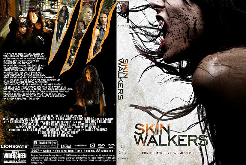 Lyriq Bent, Sarah Carter, Carl Marotte, Rhona Mitra, Shawn Roberts, and Matthew Knight in Skinwalkers (2006)