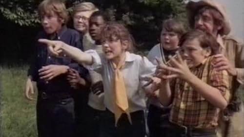 Michael Audreson, Gillian Bailey, Bruce Clark, Peter Firth, Brinsley Forde, Melvyn Hayes, and Douglas Simmonds in Here Come the Double Deckers! (1970)