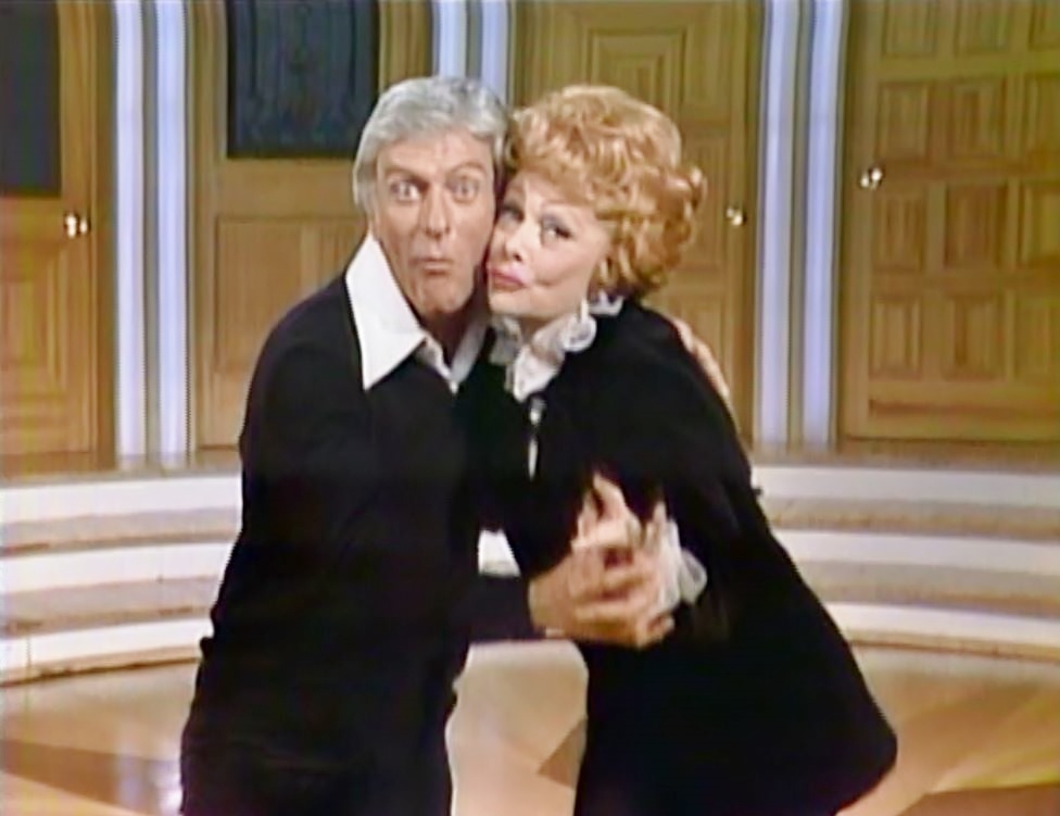 Lucille Ball and Dick Van Dyke in Van Dyke and Company (1976)